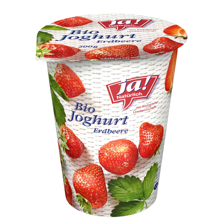 Bio-Fruchtjoghurt Erdbeer