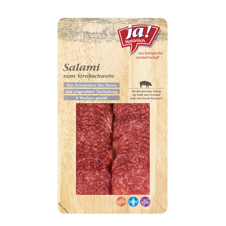 BioSalami in Scheiben
